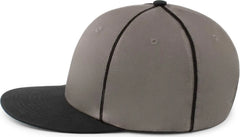 Pacific Headwear P820 Momentum Team Cap - Graphite Black