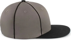 Pacific Headwear P820 Momentum Team Cap - Graphite Black