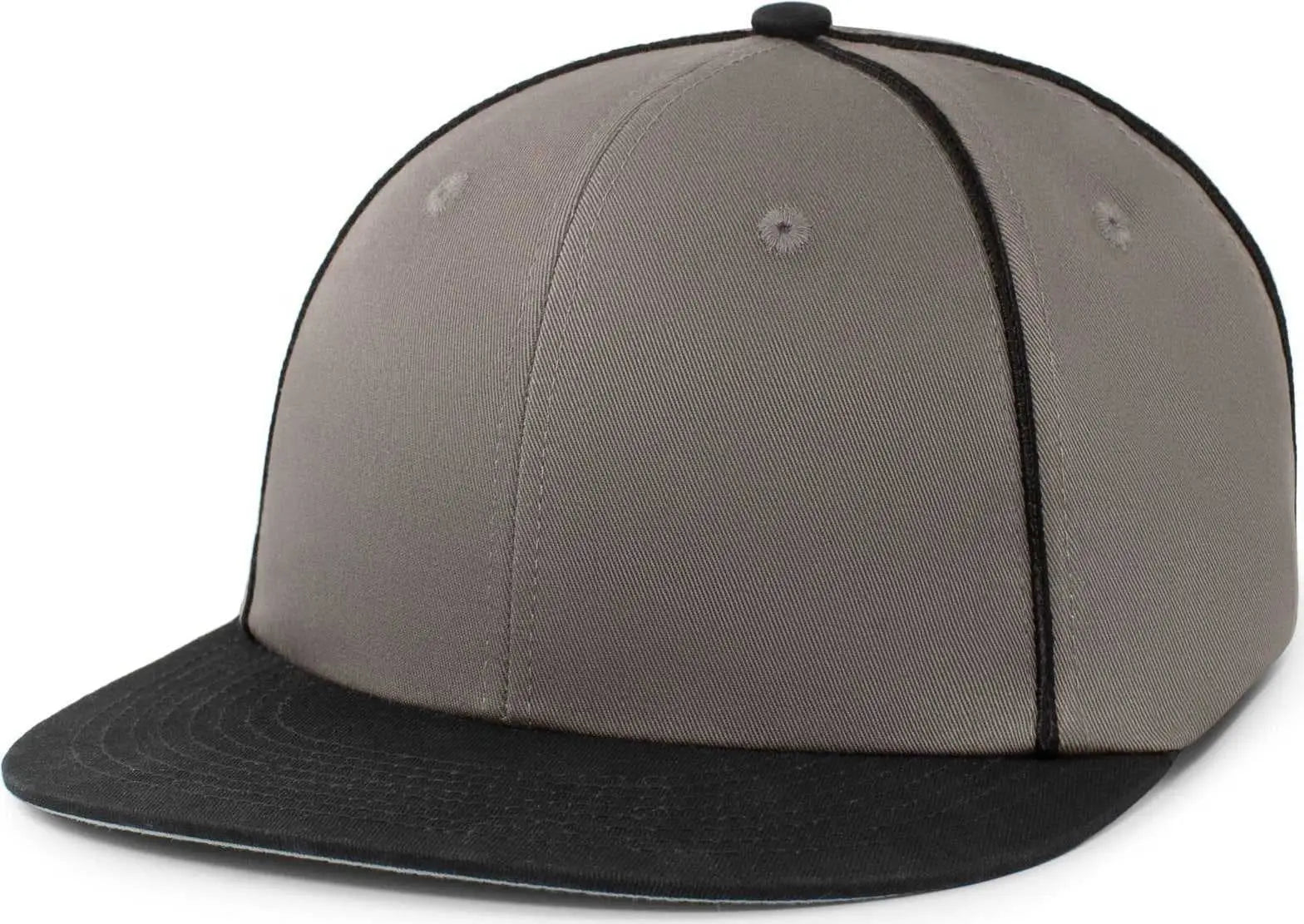 Pacific Headwear P820 Momentum Team Cap - Graphite Black - Dark Gray Black / 7’’ 7 7/8’’