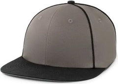 Pacific Headwear P820 Momentum Team Cap - Graphite Black