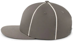 Pacific Headwear P820 Momentum Team Cap - Graphite White