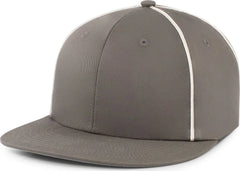 Pacific Headwear P820 Momentum Team Cap - Graphite White - Dark Gray White / 7’’ 7 7/8’’