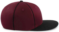 Pacific Headwear P820 Momentum Team Cap - Maroon Black