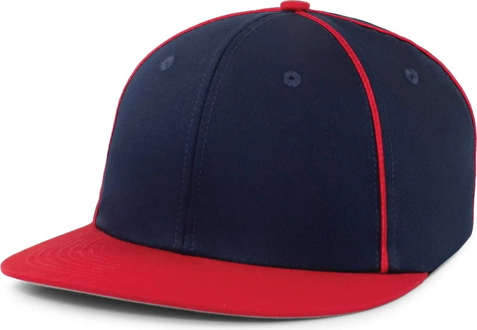 Pacific Headwear P820 Momentum Team Cap - Navy Red - Navy Red / 7’’ 7 7/8’’