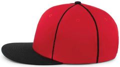 Pacific Headwear P820 Momentum Team Cap - Red Black