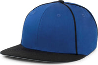 Pacific Headwear P820 Momentum Team Cap - Royal Black - Royal Black / 7’’ 7 7/8’’