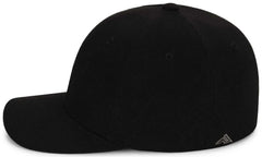 Pacific Headwear P821 Pro Wool Pacflex Cap - Black