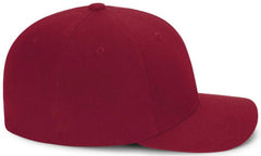 Pacific Headwear P821 Pro-Wool Pacflex Cap - Cardinal