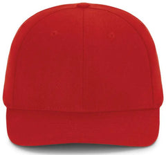 Pacific Headwear P821 Pro Wool Pacflex Cap - Red