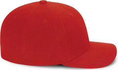 Pacific Headwear P821 Pro Wool Pacflex Cap - Red