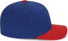 Pacific Headwear P821 Pro Wool Pacflex Cap - Royal Red