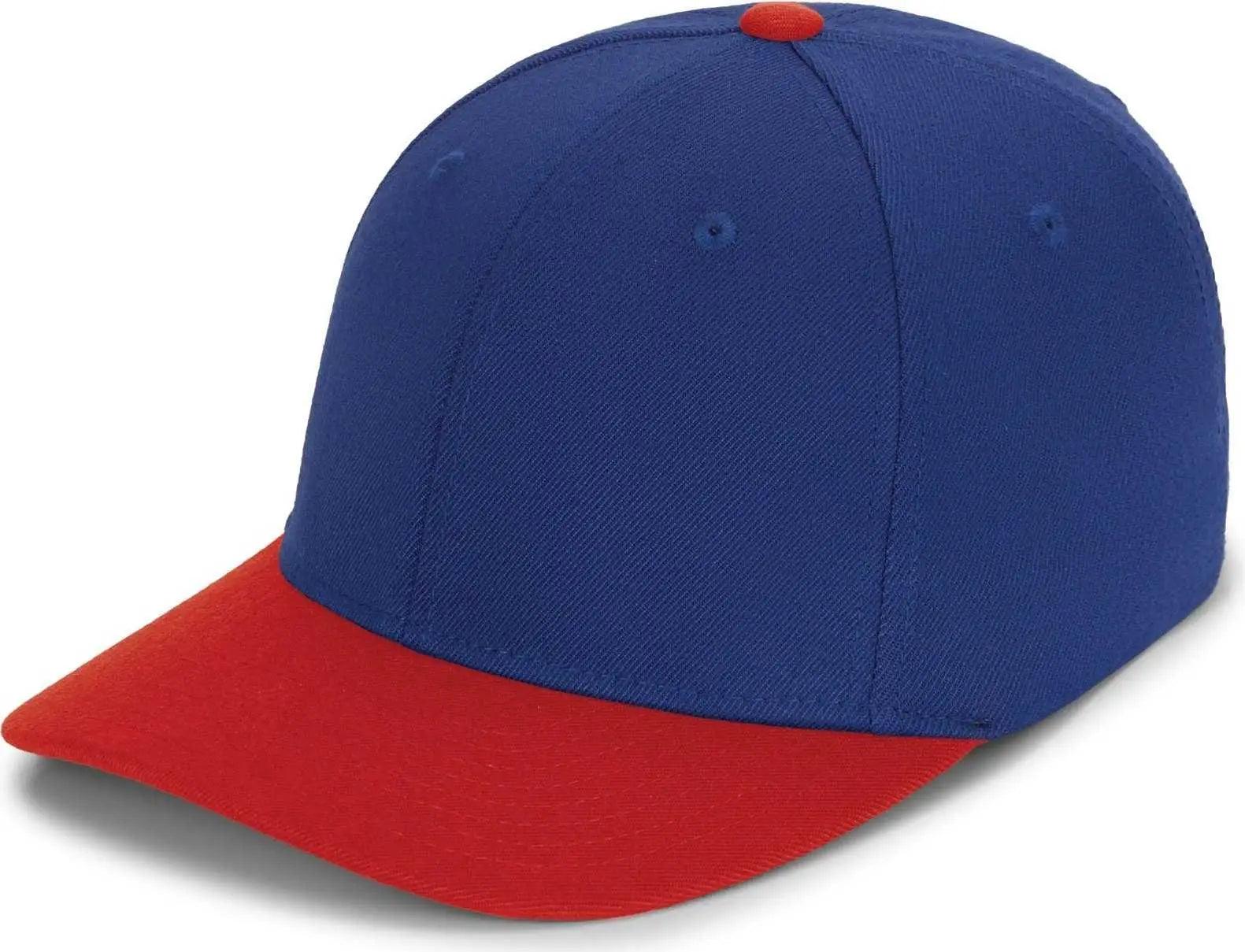 Pacific Headwear P821 Pro Wool Pacflex Cap - Royal Red - Royal Red / 6 1/2’’ 7’’