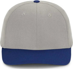 Pacific Headwear P821 Pro Wool Pacflex Cap - Silver Royal