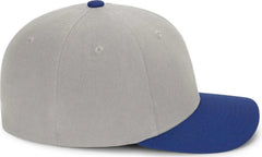 Pacific Headwear P821 Pro Wool Pacflex Cap - Silver Royal