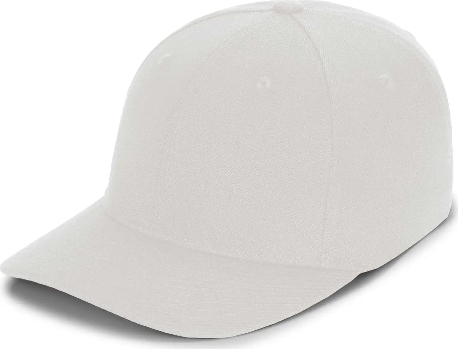 Pacific Headwear P821 Pro Wool Pacflex Cap - White - White / 6 1/2’’ 7’’