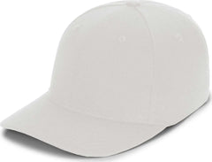 Pacific Headwear P821 Pro Wool Pacflex Cap - White - White / 6 1/2’’ 7’’