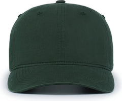 Pacific Headwear V57 Blank Vintage Buckle Strap Adjustable Cap - Dark Green - Forest / OS