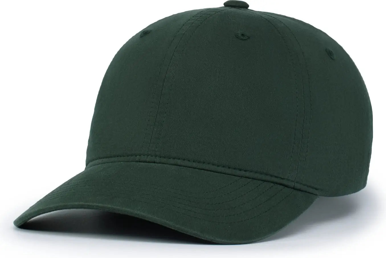 Pacific Headwear V57 Blank Vintage Buckle Strap Adjustable Cap - Dark Green - Forest / OS