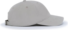 Pacific Headwear V57 Blank Vintage Buckle Strap Adjustable Cap - Silver - Light Gray / OS