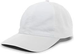 Pacific Headwear V57 Vintage Buckle Strap Adjustable Cap - White - White / 7’’ - 7 7/8’’