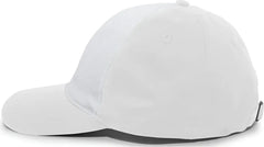 Pacific Headwear V57 Vintage Buckle Strap Adjustable Cap - White - White / 7’’ - 7 7/8’’