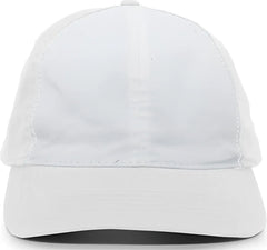 Pacific Headwear V57 Vintage Buckle Strap Adjustable Cap - White - White / 7’’ - 7 7/8’’