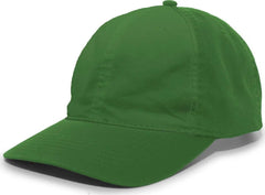 Pacific Headwear V57 Vintage Cotton Buckle Back Cap - Kelly - Kelly / 7’’ - 7 7/8’’