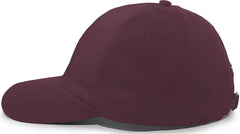 Pacific Headwear V57 Vintage Cotton Buckle Back Cap - Maroon - Maroon / 7’’ - 7 7/8’’