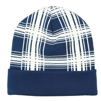 Pennant HW24 Mega Plaid Beanie Navy Blue Navy / OSFM