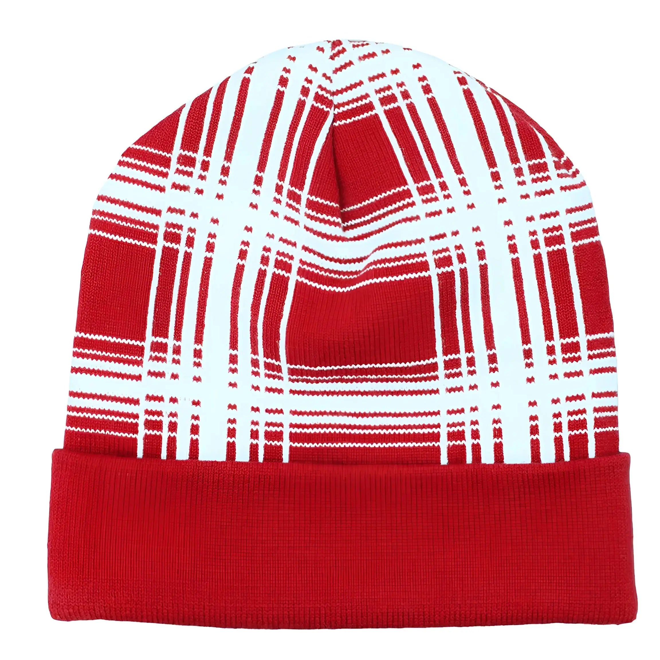 Pennant HW24 Mega Plaid Beanie Red Red / OSFM