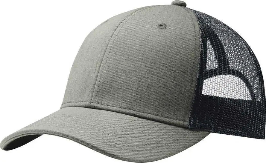 Port Authority C112 Snapback Trucker Cap - HtGy/RcNv - HtGy/RcNv / OSFA