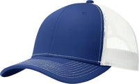 Port Authority C112 Snapback Trucker Cap - Patriot Blue White - Navy White / One Size Fits Most