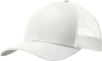 Port Authority C112 Snapback Trucker Cap - White - White / One Size Fits Most
