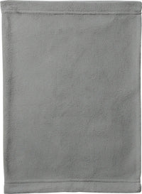 Port Authority C223 Microfleece Gaiter - Pearl Grey - Dark Gray / Adult OSFM