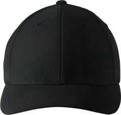 Port Authority C301 Flexfit 110 Performance Snapback Cap - Black - Black / One Size Fits Most