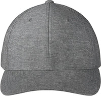 Port Authority C301 Flexfit 110 Performance Snapback Cap - Heather Gray - Gray / One Size Fits Most