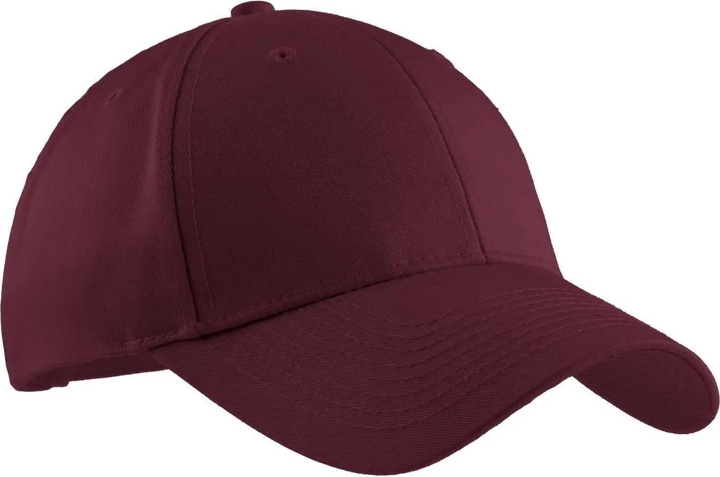 Port Authority C608 Easy Care Cap - Burgundy - Maroon / One Size Fits Most