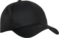 Port Authority C800 Fine Twill Cap - Black - Black / One Size Fits Most