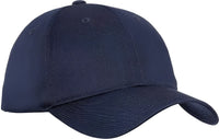 Port Authority C800 Fine Twill Cap - Navy - Navy / One Size Fits Most