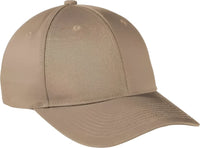 Port Authority C801 Snapback Fine Twill Cap - Khaki - Khaki / One Size Fits Most