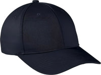 Port Authority C801 Snapback Fine Twill Cap - Navy - Navy / One Size Fits Most