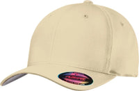 Port Authority C813 Flexfit Cotton Twill Cap - Stone - Ivory / 7’’ - 7 3/8’’