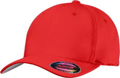 Port Authority C813 Flexfit Cotton Twill Cap - True Red - Red / 7’’ - 7 3/8’’