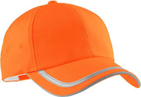 Port Authority C836 Enhanced Visibility Cap - Safety Orange - Orange / One Size Fits Most