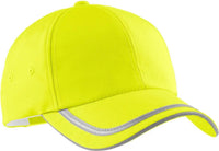 Port Authority C836 Enhanced Visibility Cap - Safety Yellow - Yellow / One Size Fits Most