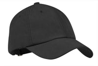 Port Authority C850 Sueded Cap - Charcoal - Dark Gray / One Size Fits Most