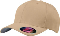 Port Authority C865 Flexfit Cap - Khaki - Khaki / 7’’ - 7 3/8’’