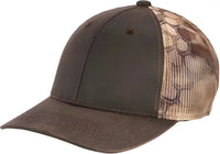 Port Authority C891 Pigment Print Camouflage Mesh Back Cap - Kryptek Highlander Brown - Kryptek Highlander Brown