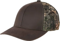 Port Authority C891 Pigment Print Camouflage Mesh Back Cap - Realtree Edge Brown - Realtree Edge Brown / One Size Fits