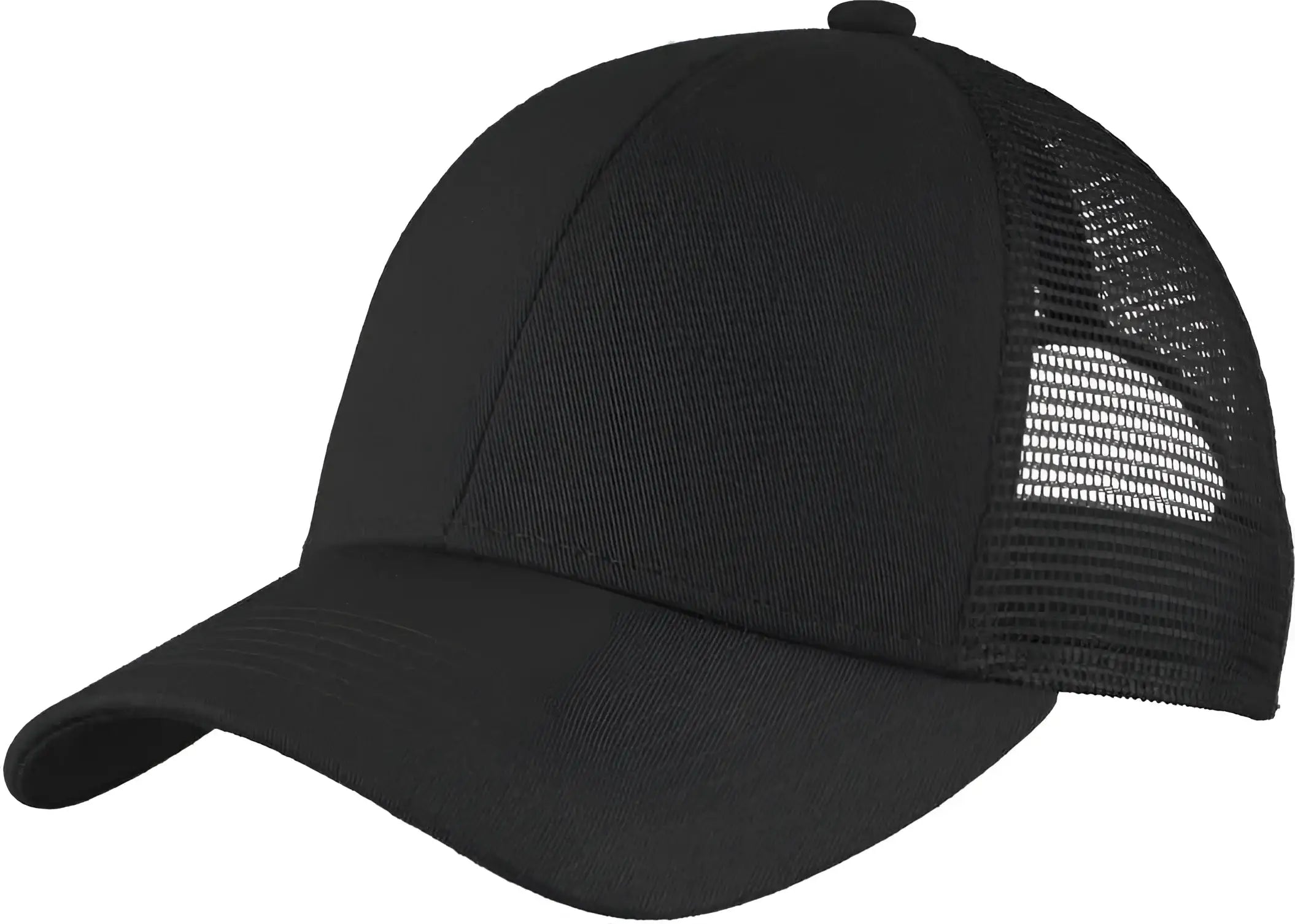 Port Authority C911 Adjustable Mesh Back Cap - Black - Black / One Size Fits Most
